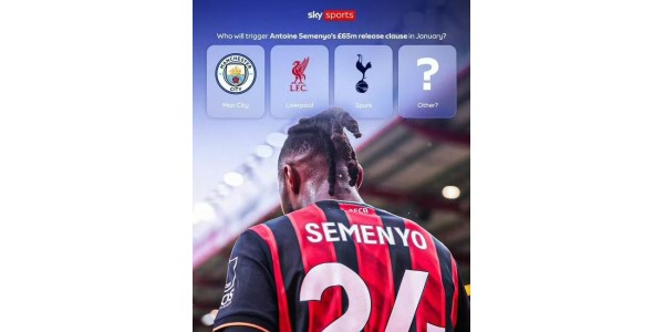 Liverpool, Manchester City og Manchester United i kampen om Semenho